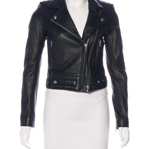 ✨Gorgeous NWT Iro Black Leather Jacket